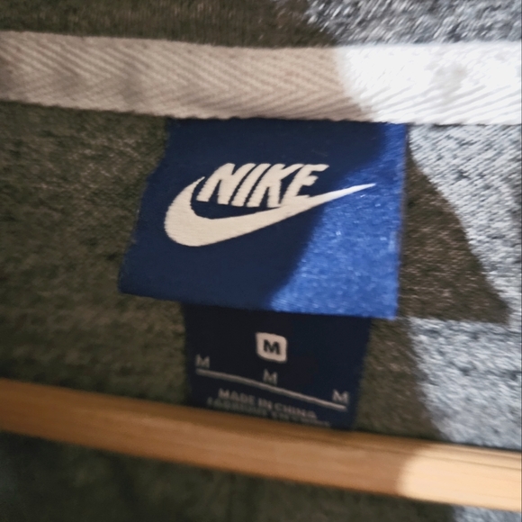 Nike Hooded Light Logo Sweater Pull-Over Women's M Gray - Picture 3 of 3